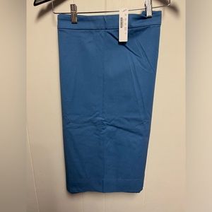 NWT- Cornflower Blue Pencil Skirt from Jcrew - Size 14